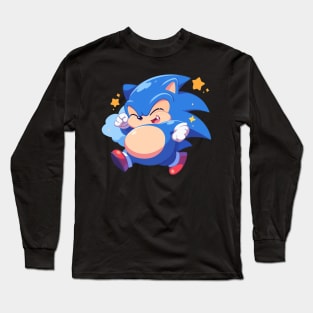 fat sonic Long Sleeve T-Shirt